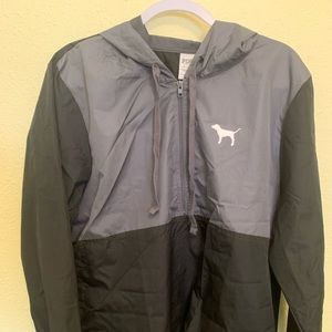 PINK lightweight rain jacket